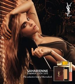 Visuel Ysl Saharienne Look Make-up summer 2015 Visuel Ysl Saharienne Look Make-up summer 2015