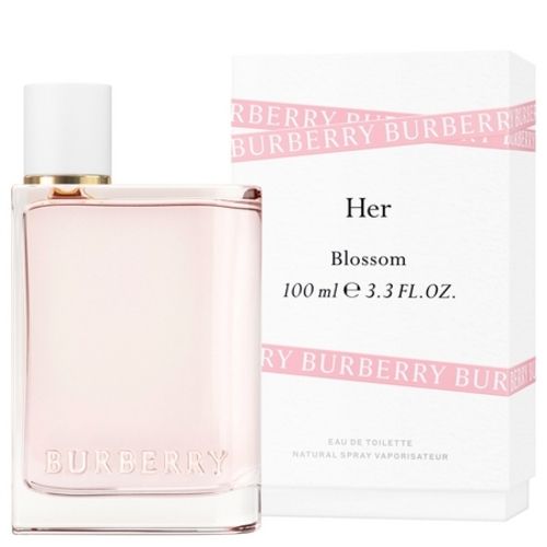 Burberry Her Blossom perfume bottle and case