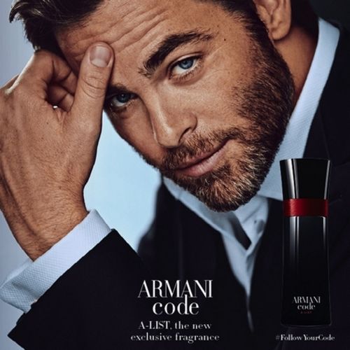 Chris Pine in the Code A-List commercial