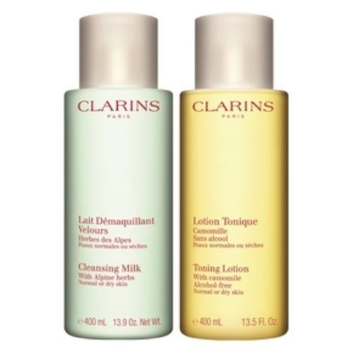 Clarins Make-up Remover Duo Set Normal or Dry Skin Clarins Make-up Remover Duo Set Normal or Dry Skin