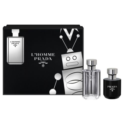 Prada's new perfume icon: L'Homme, available in a box