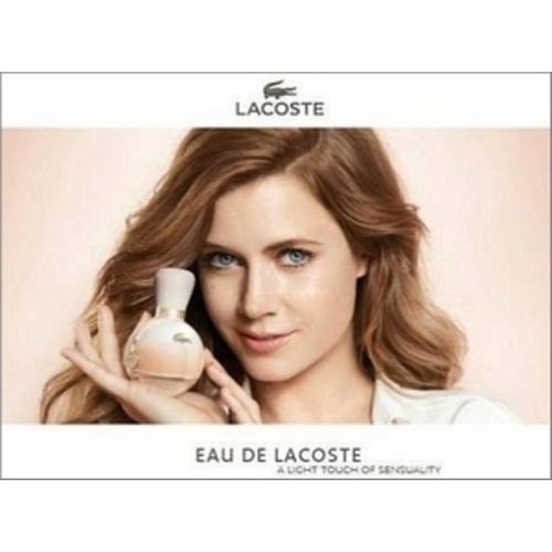 Eau de Lacoste Femme - Ad with Amy ADAMS