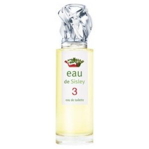 L'Eau de Sisley 3, a low-cut dress with red ruby ​​highlights