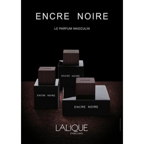 Lalique - Black Ink - Advertising Lalique - Black Ink - Advertising