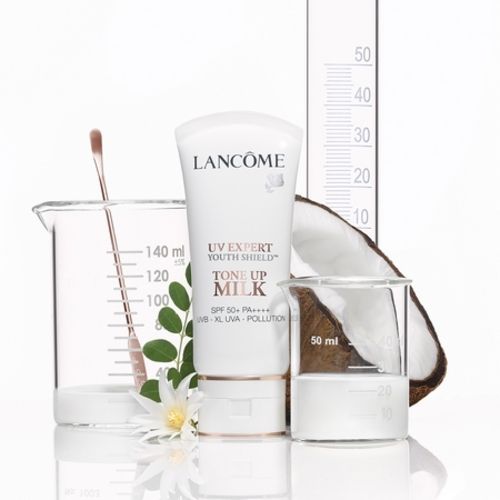 New Lancôme treatment, UV Expert Tone Up Milk