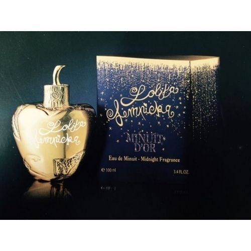 Minuit d'Or perfume bottle with its case