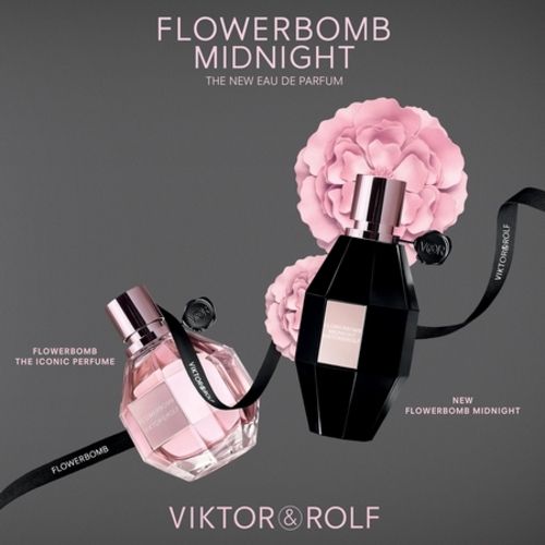 The Flowerbomb and Flowerbomb Midnight fragrances