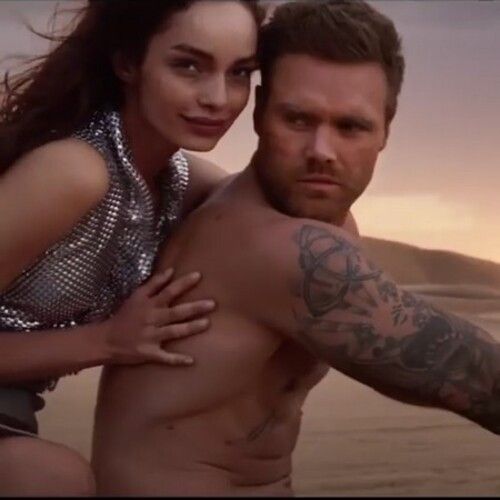 Invictus and Olympéa Legend fragrance ad