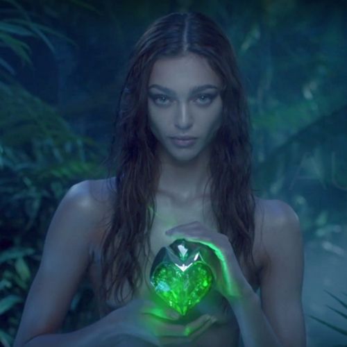 The splendid advertising clip of Aura Mugler