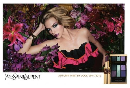 Yves Saint Laurent - Fall Winter 2011-2012 Look - Jardin de Minuit