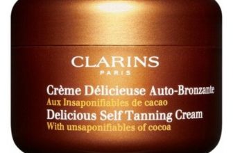 Clarins Self-tanning Delicious Cream; for a sunny face