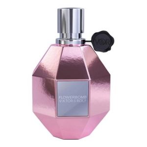 The new bottle of Flowerbomb Pink Chrome