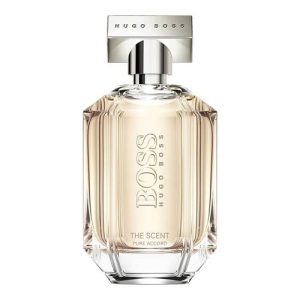 The Scent Pure Accord For Her, the latest female novelty from Hugo Boss