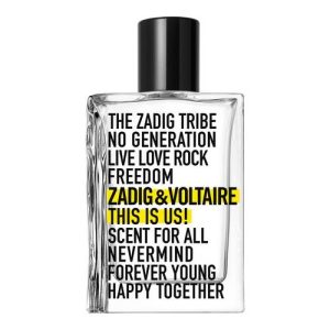 This Is Us: The new fragrance for men and women from Zadig & Voltaire