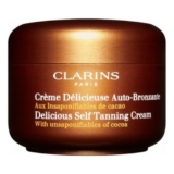 Clarins Self-tanning Delicious Cream; for a sunny face