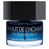 The Night of the Electric Blue Man, the dark side of the Yves Saint-Laurent man is even more intense