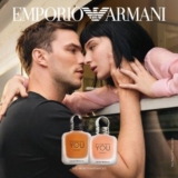 The new face of Armani’s brand new fragrance In Love With You Freeze